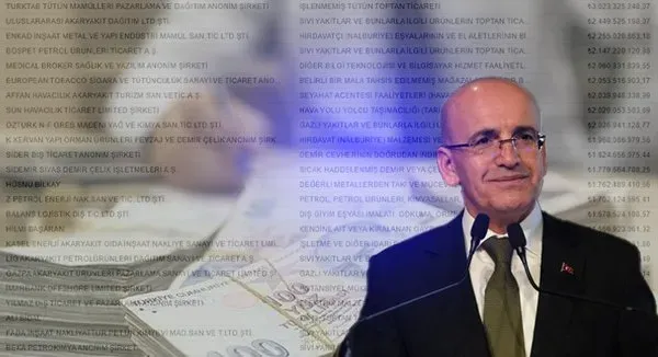 VERGİ YÜZSÜZLERİNİN  LİSTESİ AÇIKLANDI...