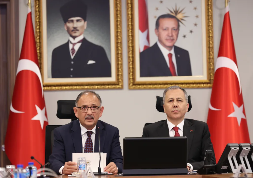 ÇEVRE ŞEHİRCİLİK VE İKLİM DEĞİŞİKLİĞİ BAKANLIĞI İLE İÇİŞLERİ BAKANLIĞI