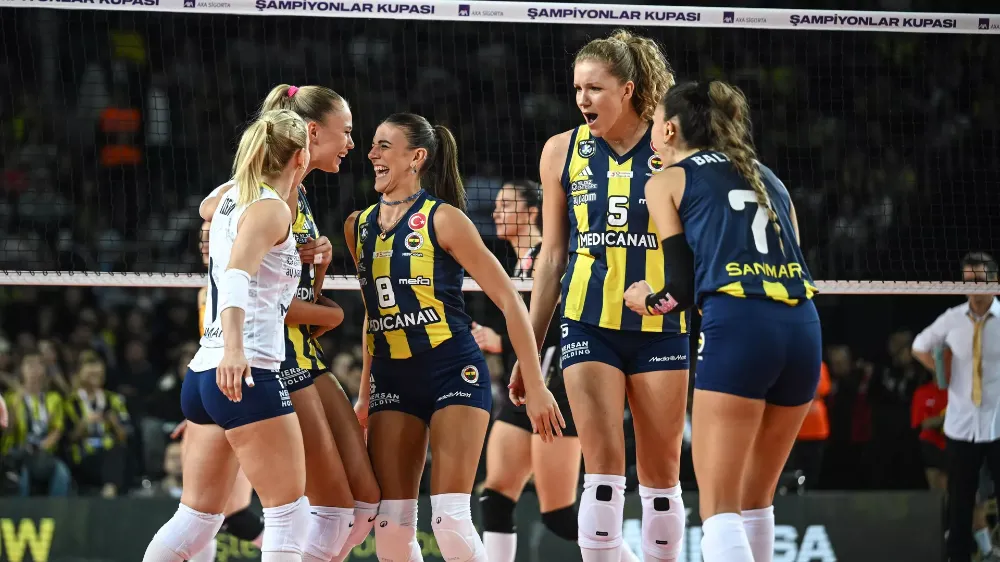 VOLEYBOL KADINLAR ŞAMPİYONLAR KUPASI FENERBAHÇE MEDİCANA