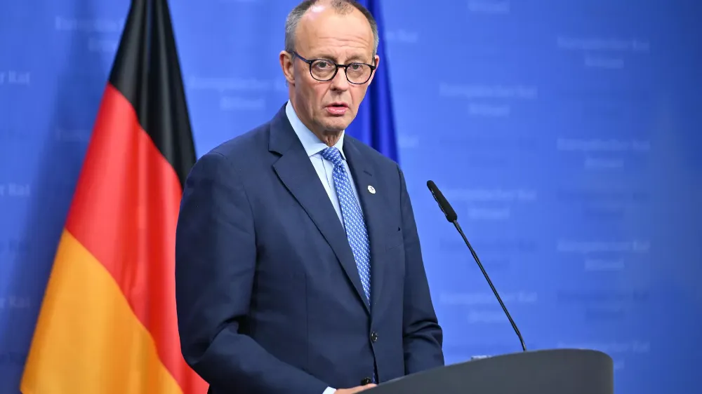 ALMANYA BAŞKANI MERZ SURİYELİLERİN EVE DÖNMESİNİ İSTİYOR