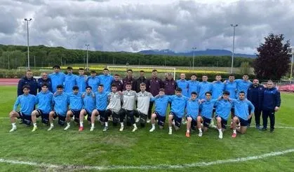 TRABZONSPOR U19, UEFA YARI FİNALİ İÇİN SAHADA 