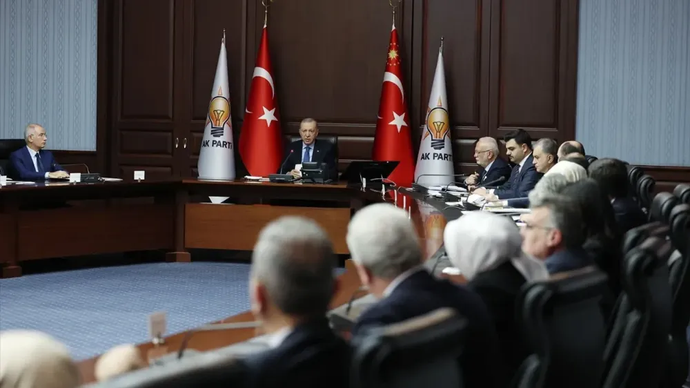 AK PARTİ MYK TOPLANIYOR