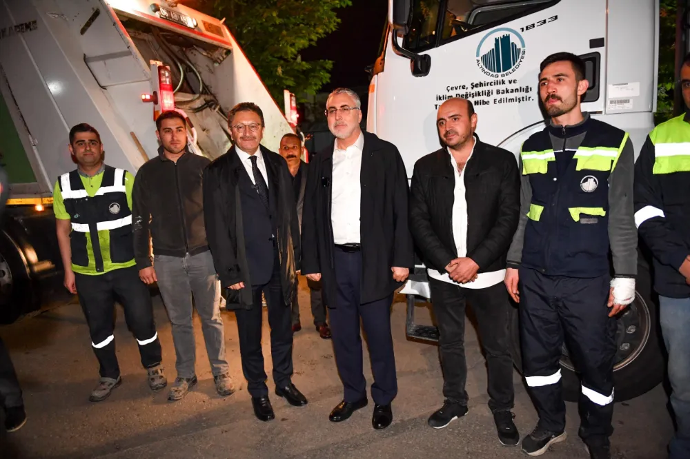 ALTINDAĞLI İŞÇİLERE 1 MAYIS ZİYARETİ