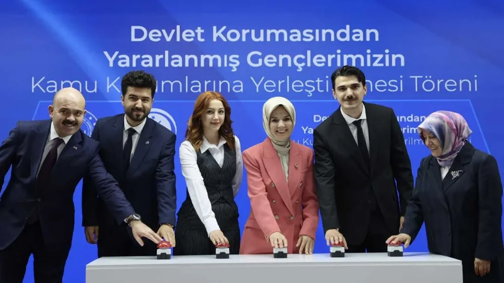 Devletin şefkatiyle büyüyen gençler kamuda göreve başlıyor