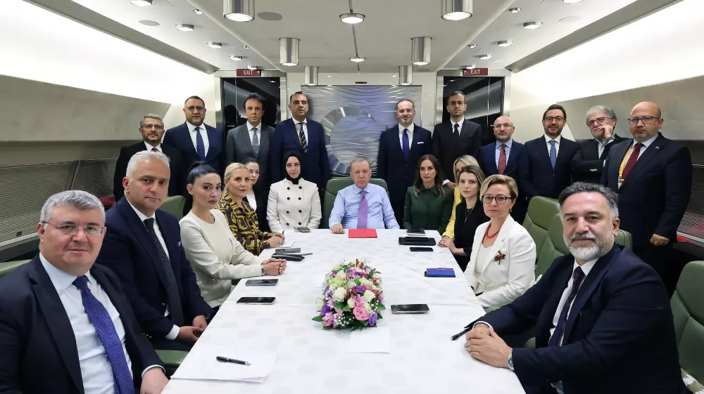 CUM HURBAŞKANI ERDOĞAN: TRUMP 