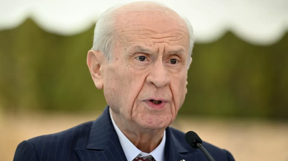 MHP LİDERİ BAHÇELİ