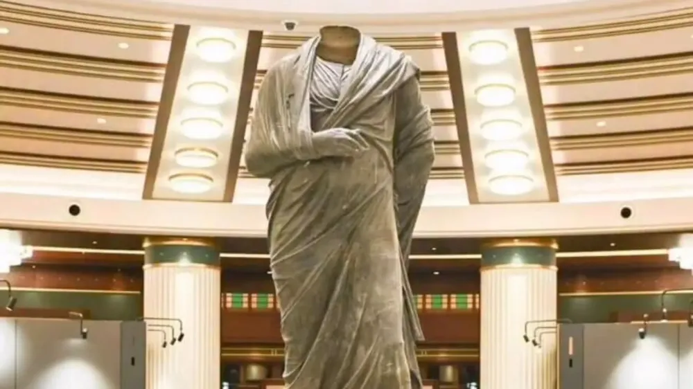 Evine dönen Marcus Aurelius heykeli ilk kez sergilenecek