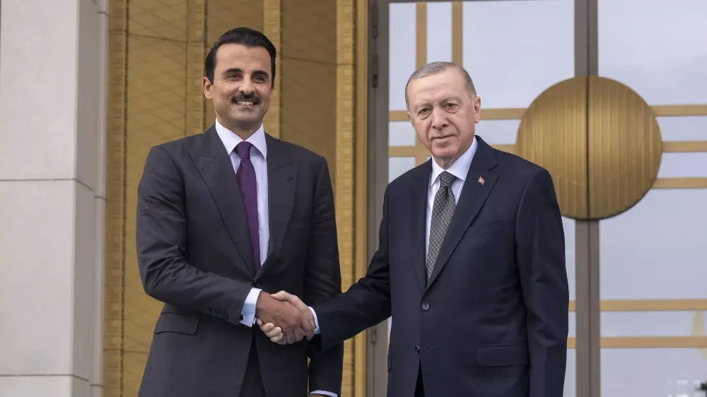 Cumhurbaşkanı Erdoğan, Katar Emiri Al Sani ile telefonda görüştü