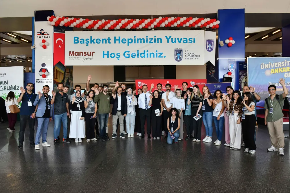 ANKARA BÜYÜKŞEHİR ÜNİVERSİTE ÖĞRENCİLERİNİ AŞTİ’DE KARŞILIYOR